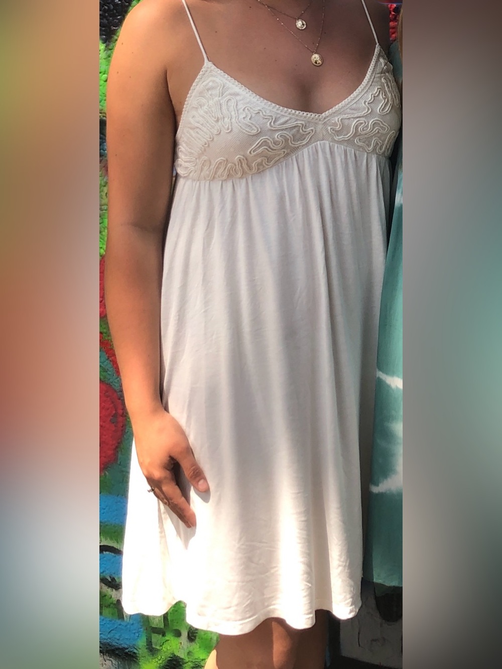 Zara White Dress